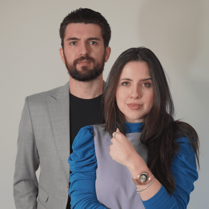 Thalyta Brito e Wellington Finoti, fundadores do Honre Instituto